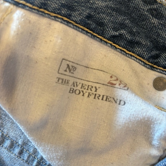 Polo Ralph Lauren $268 The Avery Boyfriend Distressed Jeans 29/8 like new - Picture 9 of 15